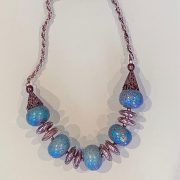 Adorable Natural Stones Set: 'Idaa' Necklace & Bracelet